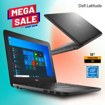 Dell Latitude 3180 Laptop 4GB, 64 GB SSD, WiFi, WebCam, Windows 10 Professional, P3180